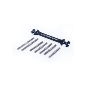 Koswork KOS04301 TURNBUCKLE SET HD FOR KYOSHO OPTIMA SERIES (7)