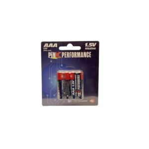 Pink Performance PPA-AAA AAA ALKALINE 1.5V DRY CELL (4PCS)