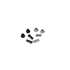 TEKNO RC TKR9057B Spindle Pin/Sleeve Set (revised, short/long, EB/NB48 2.1)