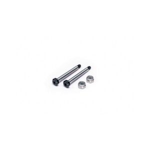 Koswork KOS04191-11 AE RC10 FRONT OUTER 32.7MM HARDENED HINGE PIN W/LOCKNUTS (2)