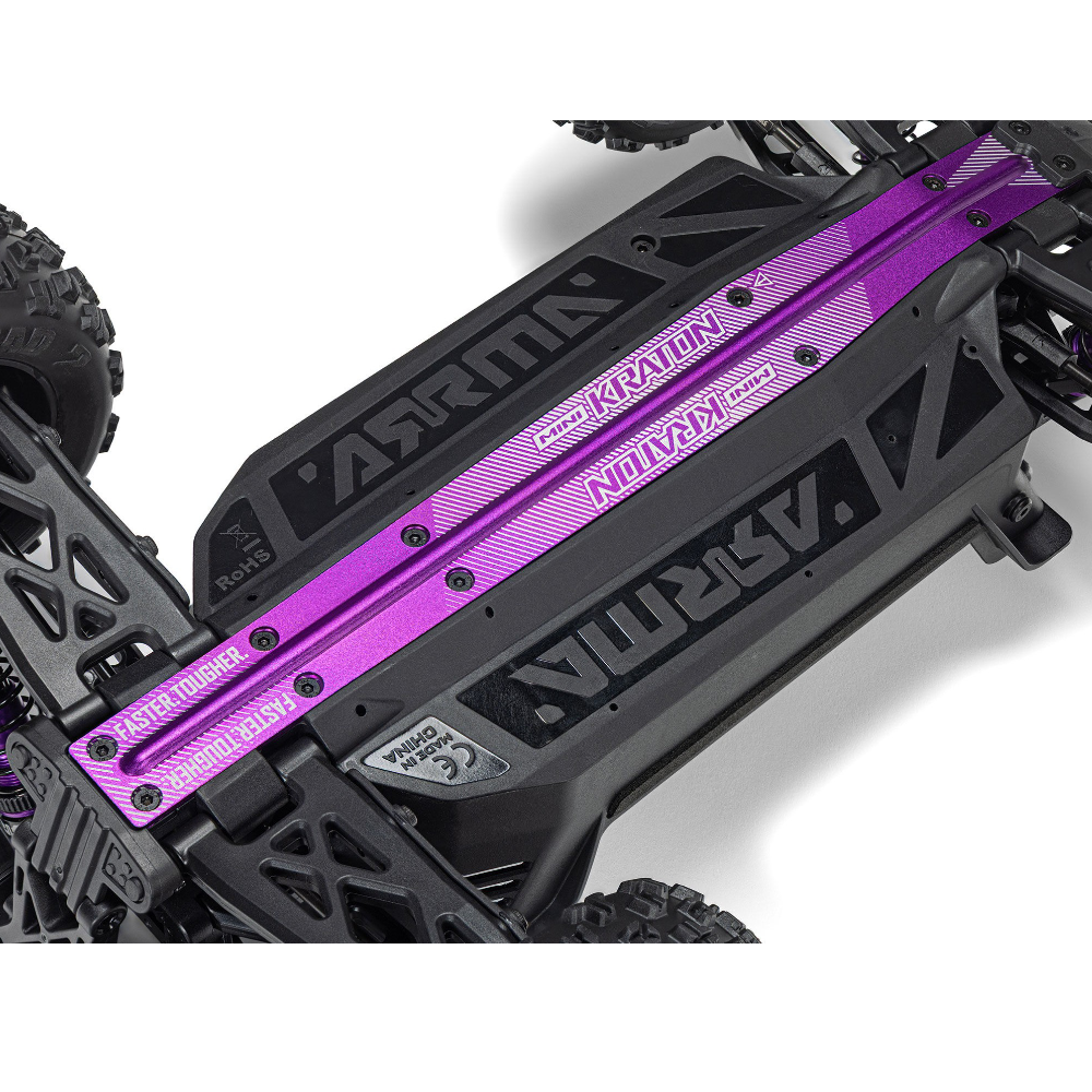 ARRMA ARA2508ST2 1/16 MINI KRATON 3S DSC 4X4 RTR with Batt/Charg, Teal/Pink - Image 23