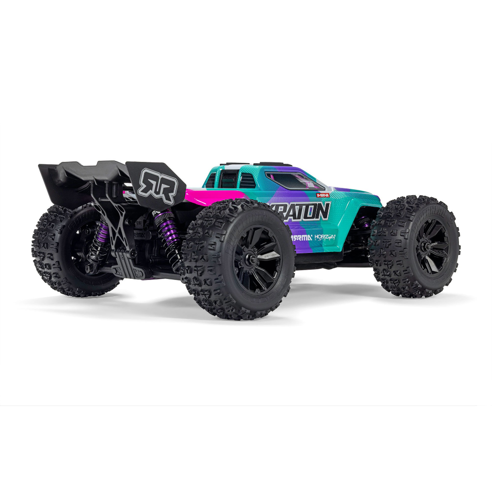 ARRMA ARA2508ST2 1/16 MINI KRATON 3S DSC 4X4 RTR with Batt/Charg, Teal/Pink - Image 2