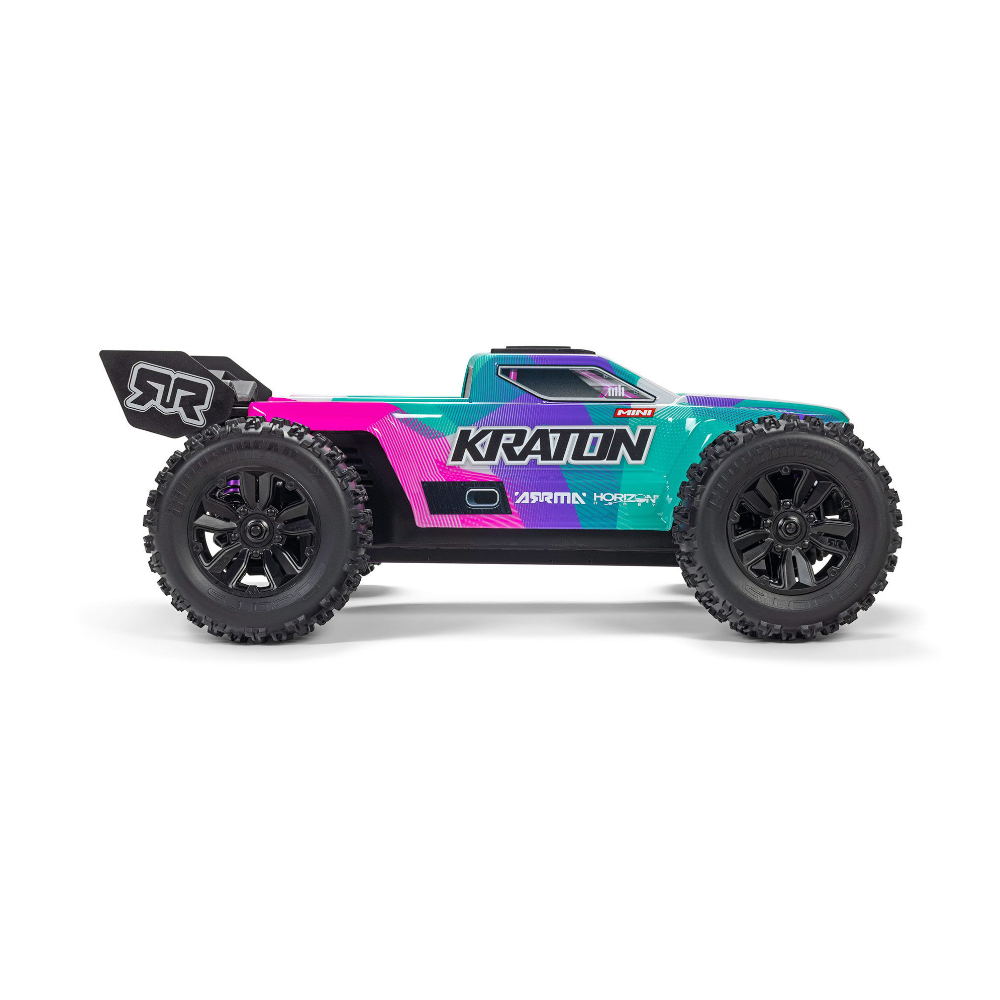 ARRMA ARA2508ST2 1/16 MINI KRATON 3S DSC 4X4 RTR with Batt/Charg, Teal/Pink - Image 5