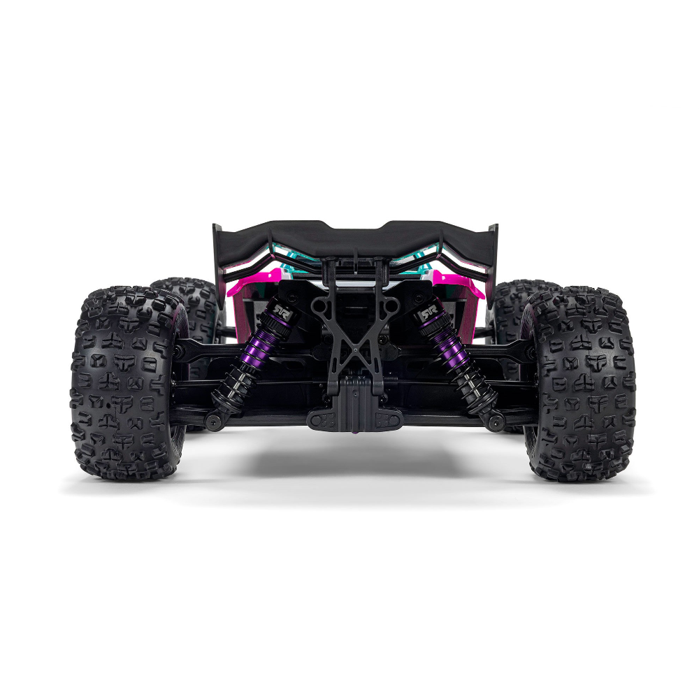 ARRMA ARA2508ST2 1/16 MINI KRATON 3S DSC 4X4 RTR with Batt/Charg, Teal/Pink - Image 6