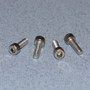 Logic RC T-SCR01/12M4 SS Socket Hd Screw M4 12mm Pk4