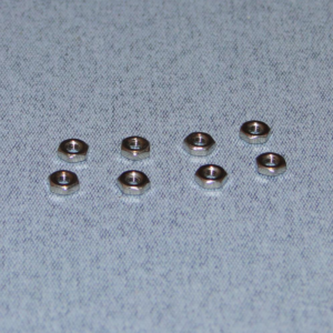 Logic RC T-SCR02/M2-5 SS Nuts M2.5 Pk8