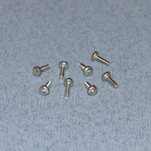 Logic RC T-SCR04/06M2 SS Pozi Pan Hd Scr M2 6mm Pk8