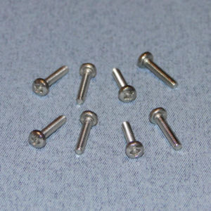 Logic RC T-SCR04/12M2-5 SS Pozi Pan Hd Scr M2.5 12mm Pk8