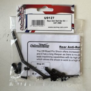 Schumacher U9127 Rear Anti Roll Bar Kit - CAT 2000