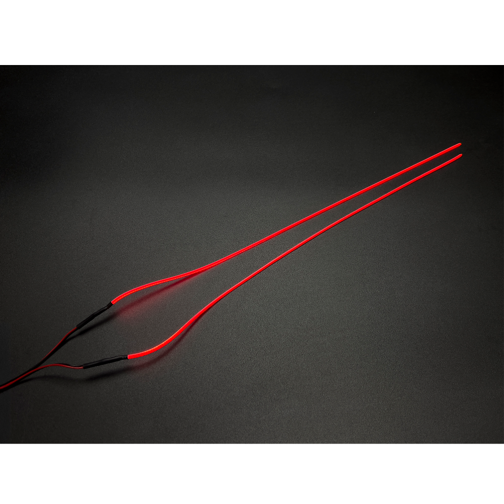 RC Overhaul RCO-UN020R LED Light Line Pair, 29cm Red - Image 2