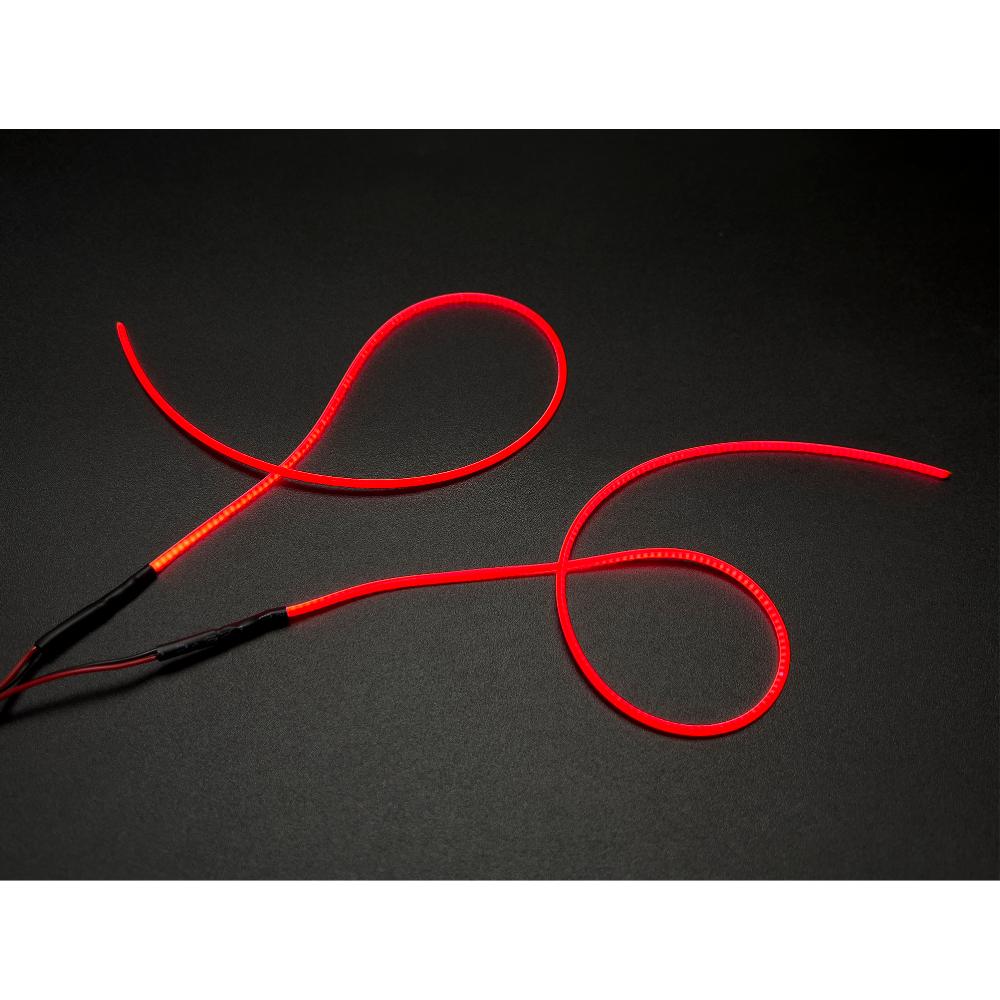 RC Overhaul RCO-UN020R LED Light Line Pair, 29cm Red - Image 3