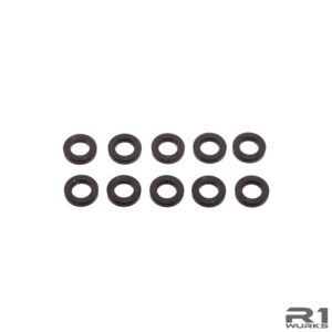 R1 Wurks R1W-990120-100 Black Alloy Shims – 10 PCS (1.0MM)