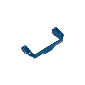 Team Associated AS92456 RC10B7 FT ONE- PIECE SERVO MOUNT BLUE ALUMINIUM