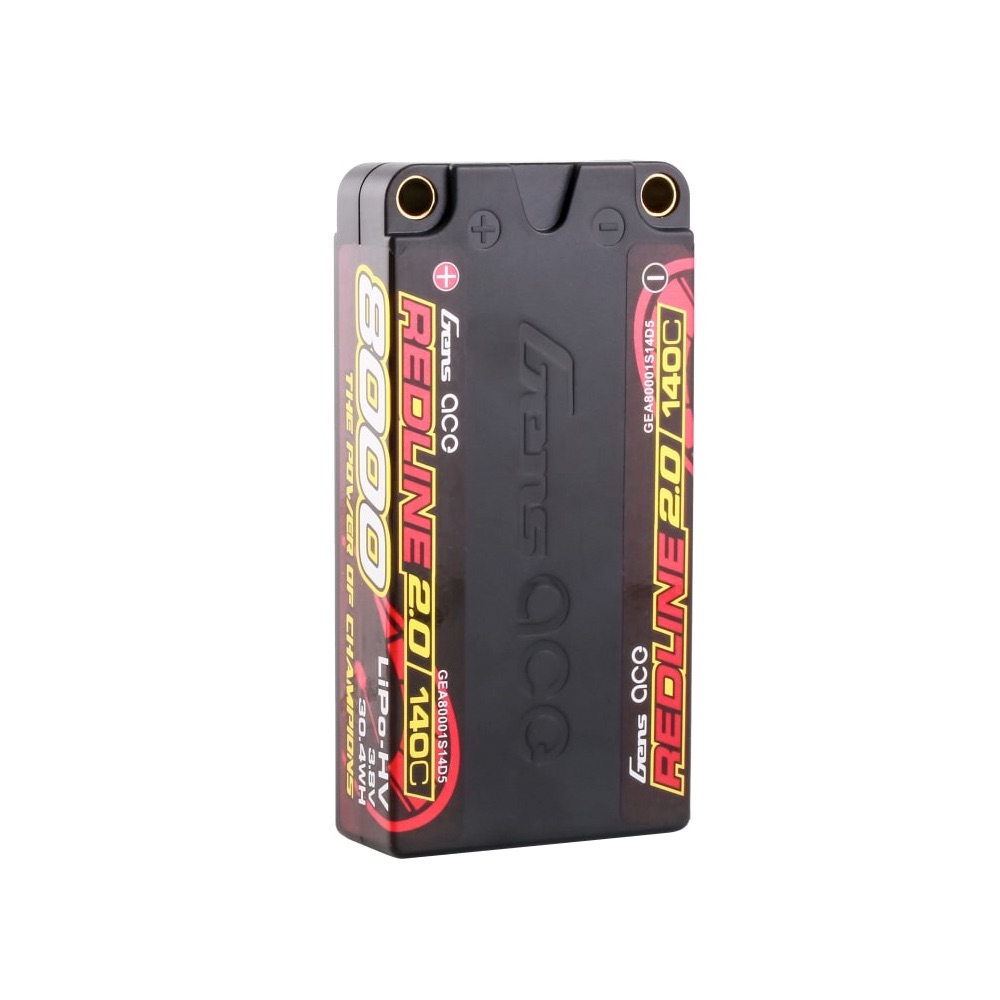 Gens Ace GEA80001S1 REDLINE 2.0 1S HV 3.8V-140C-8000 93X47X18.5MM 146G - Image 4