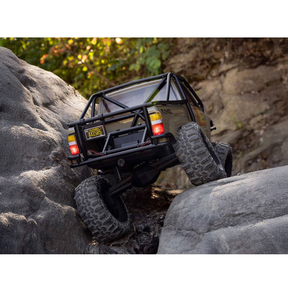 Axial AXI-2062T1 1/10 SCX10 III 1987 Toyota SR5 4X4 RTR Rock Crawler, Brown - Image 24