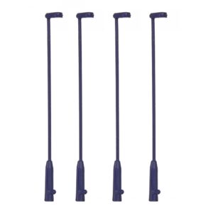 Bachmann 44-543 Metal Platform Lamps (x4)