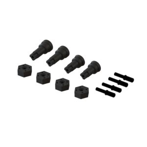 ARRMA ARA311229 Wheel Axle and Hub Set B: GROM