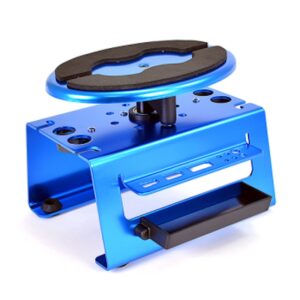 Fastrax Fast404BL Deluxe Alum Locking Rotating Maintenance Stand Blue