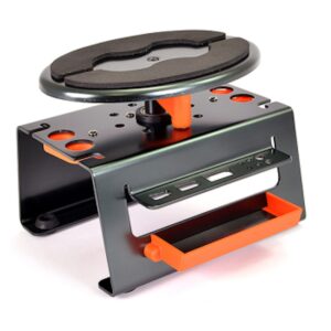 Fastrax Fast404GY Deluxe Alum Locking Rotating Maintenance Stand Grey