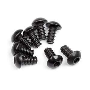 HPI Racing 103672 Button Head Screw M3x6mm (hex Socket/8pcs)