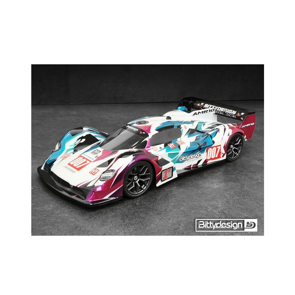 Bittydesign BD-LMH-190AMR10 AMR10 1/10 LMH 190mm Wheelbase Low-Profile TC Body - Image 3