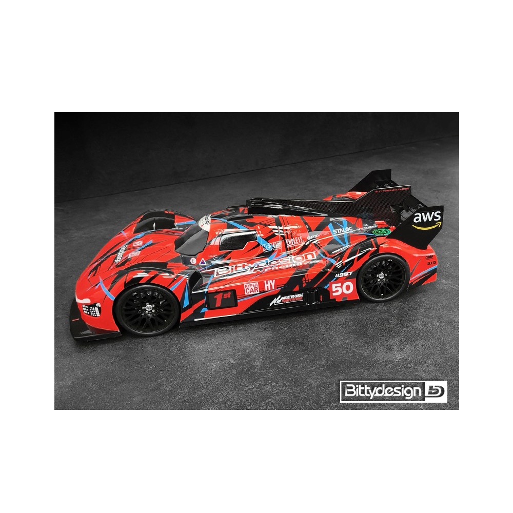 Bittydesign BD-LMH-190499T 499T 1/10 LMH 190mm Wheelbase Tamiya TT-02 Body - Image 2