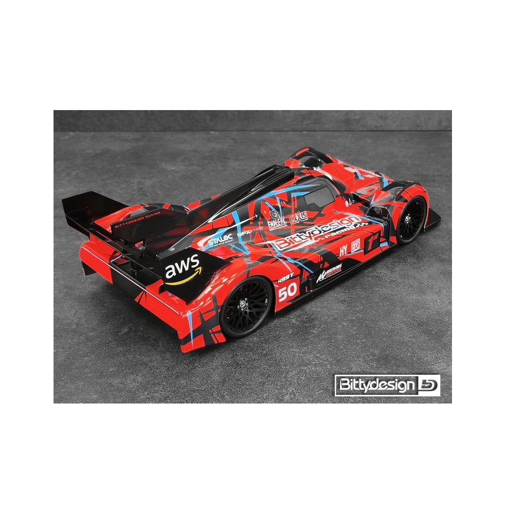 Bittydesign BD-LMH-190499T 499T 1/10 LMH 190mm Wheelbase Tamiya TT-02 Body - Image 3