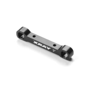 Xray XR323327 ALU REAR LOWER SUSPENSION HOLDER 3° - WIDER - REAR