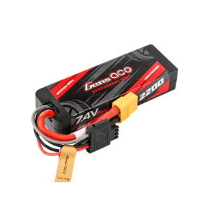 Gens Ace GTC2S2202-60x6 Li-Po Car Hard Case G-Tech 2S 7.4V 2200mAh 60C with XT60