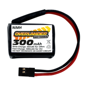 Overlander 334 2/3 AAA 300mAh 4.8V Square Premium Sport NiMH Battery