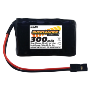 Overlander 1500 2/3 AAA 300mAh 6V Flat Premium Sport NiMH Battery