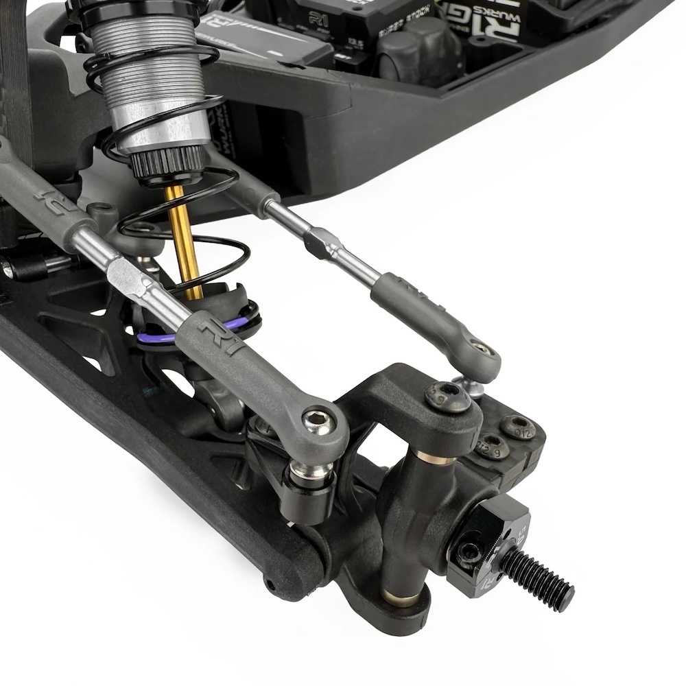 R1 Wurks 920001 R1B Mark1 Carpet Spec – 1/10th Scale 2WD Competition Off-Road Buggy Kit - Image 9