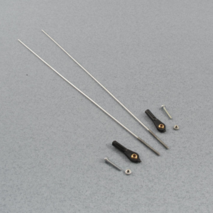 Radio Active RCA138 Ball Joint M2 & Screw Nut w/200mm M2 Pushrods (pk2)