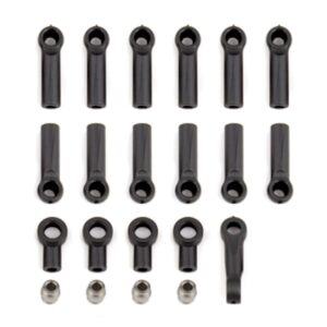 Team Associated AS91469 Ball Cups, Rod Ends and Steering Link
