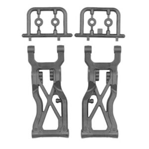 Team Associated AS92591 RC10B7.1 FT Rear Suspension Arms V2 81mm Carbon
