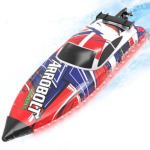 Volantex V797-6R-BL Arrobolt 'LUMEN' SR40 Brushless Boat ARTR - RED