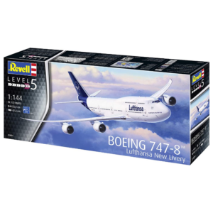 Revell 03891 Boeing 747-8 Lufthansa New Livery (1:144 Scale)