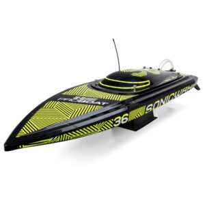 ProBoat B-PRB-2171T1 Sonicwake 36" V3 Self-Righting V-Hull Boat RTR, Black