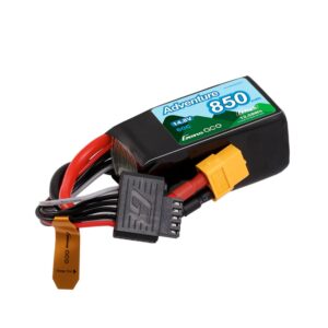 Gens Ace GTC4S850-60X6 Li-Po Car G-Tech 4S 14.8V 850mAh 60C Crawling with XT60
