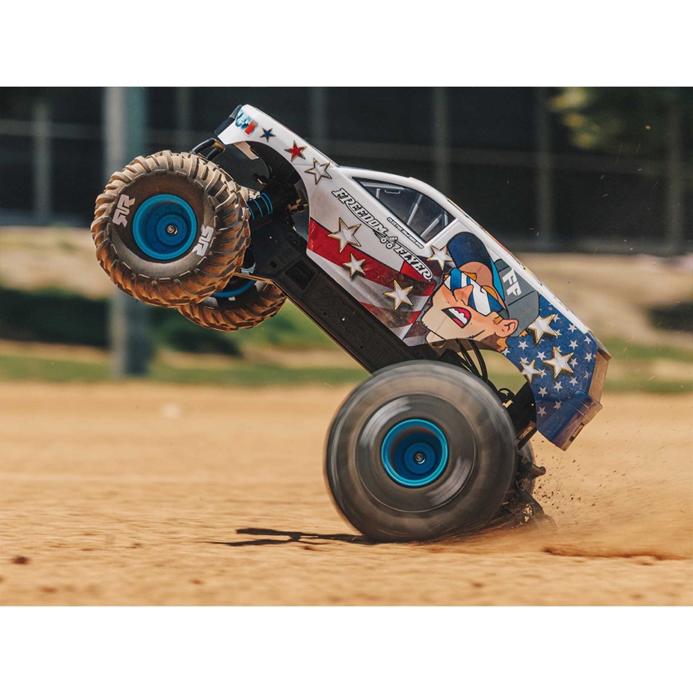 ARRMA ARA3530SFFT1 1/10 FREEDOM FLYER 223S 2WD RTR Brushless Monster Truck (Battery & Charger Included) - Image 19