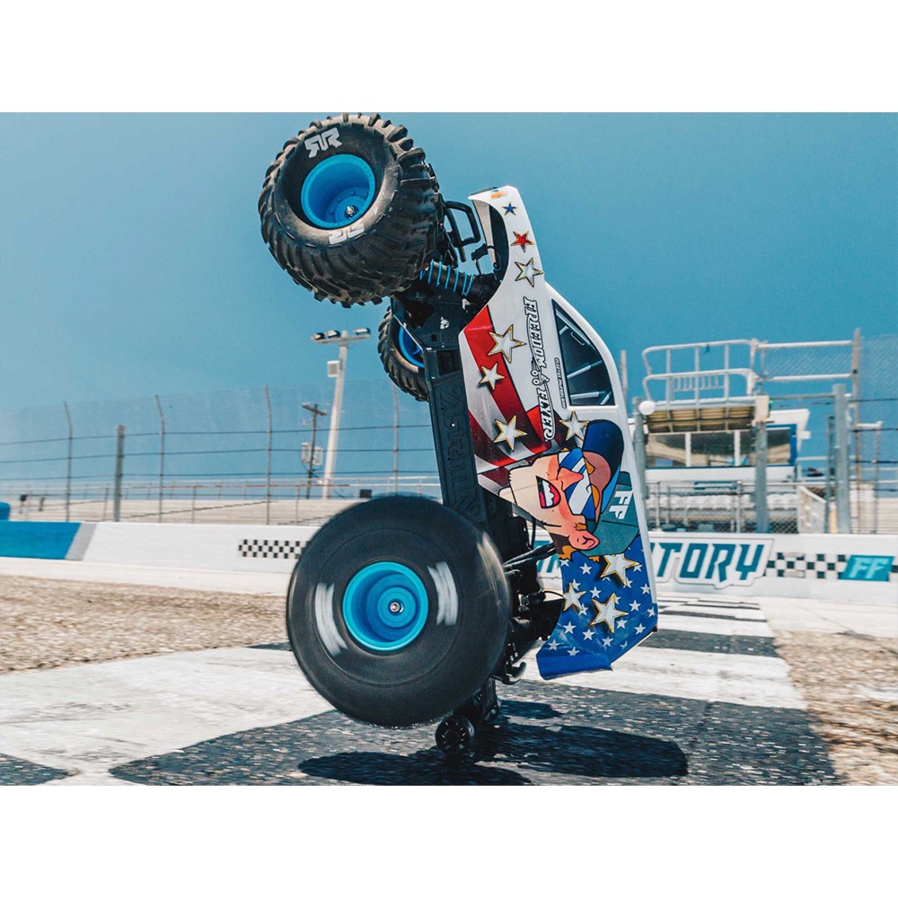 ARRMA ARA3530SFFT1 1/10 FREEDOM FLYER 223S 2WD RTR Brushless Monster Truck (Battery & Charger Included) - Image 17