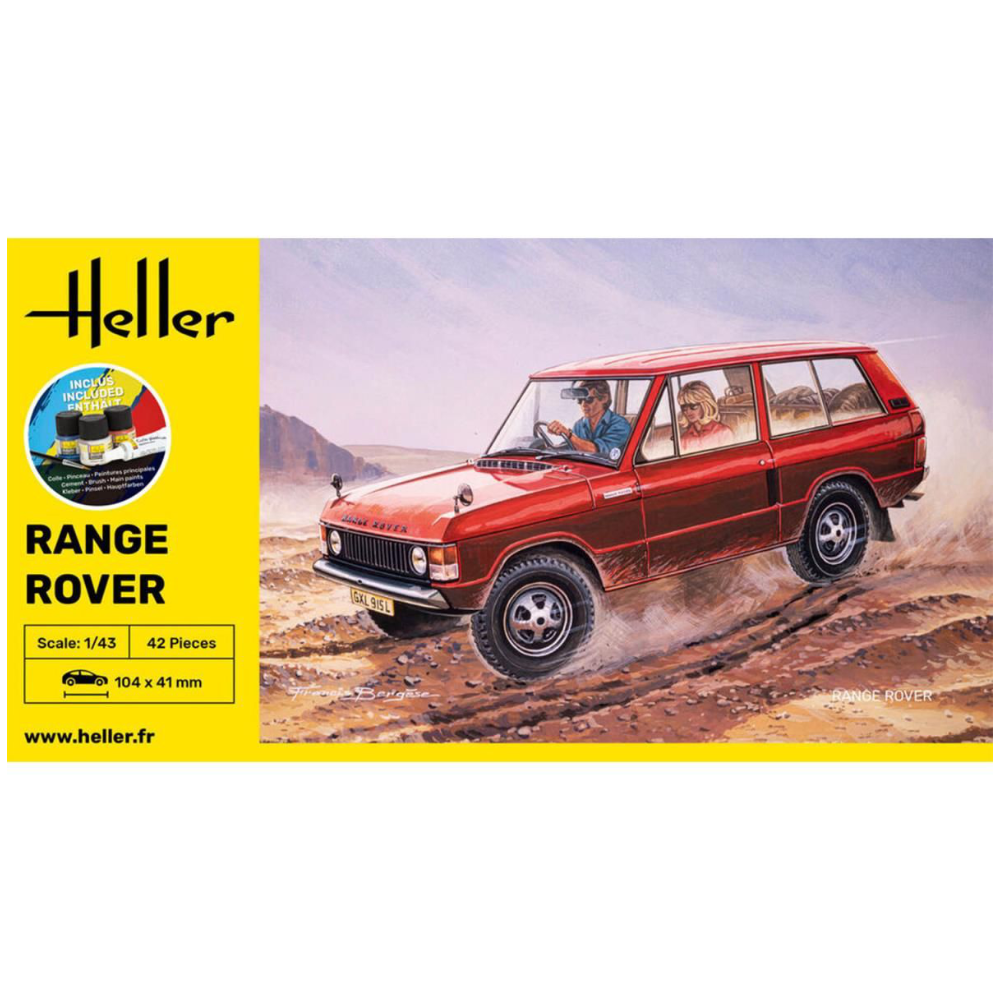 Heller 56181 Range Rover Starter Kit (1:43 Scale) - Image 2