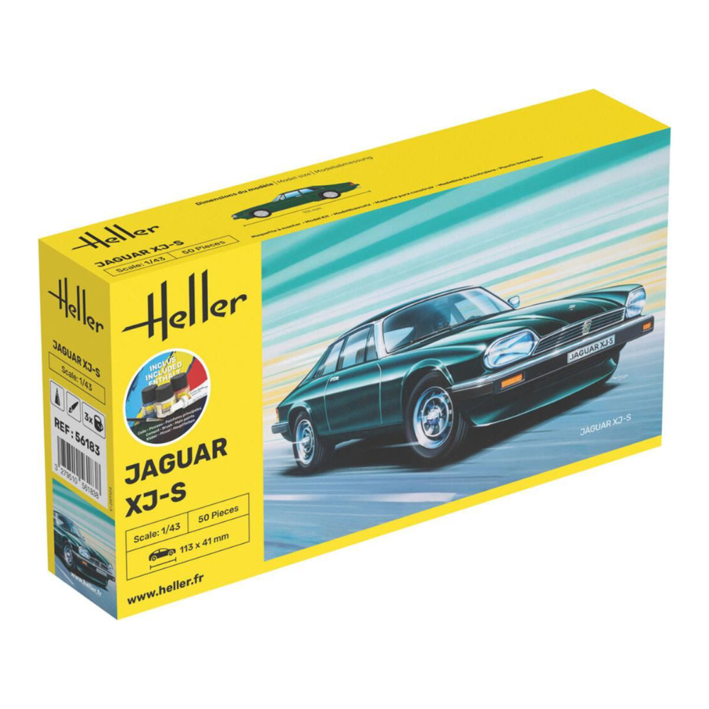 Heller 56183 Jaguar XJS Starter Kit (1:43 Scale)