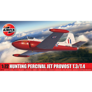 Airfix A02103A British Hunting Percival Jet Provost T.3/T.4 (1:72 Scale)