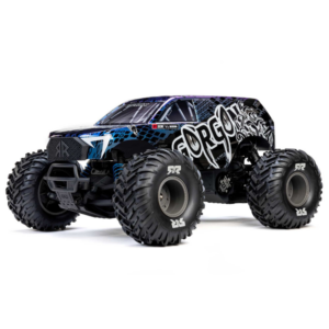 ARRMA ARA3530T1 1/10 GORGON 223S 2WD RTR Monster Truck, Blue/Black