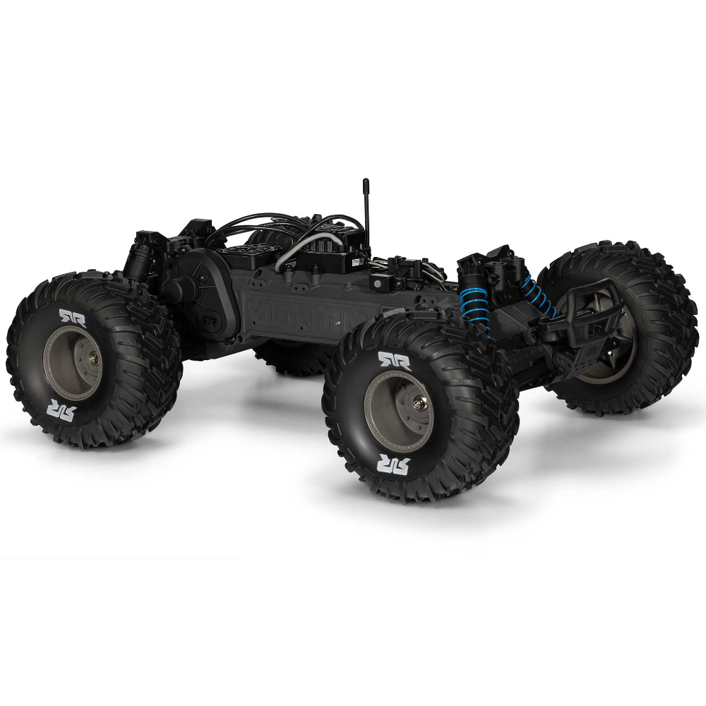 ARRMA ARA3530T1 1/10 GORGON 223S 2WD RTR Monster Truck, Blue/Black - Image 13