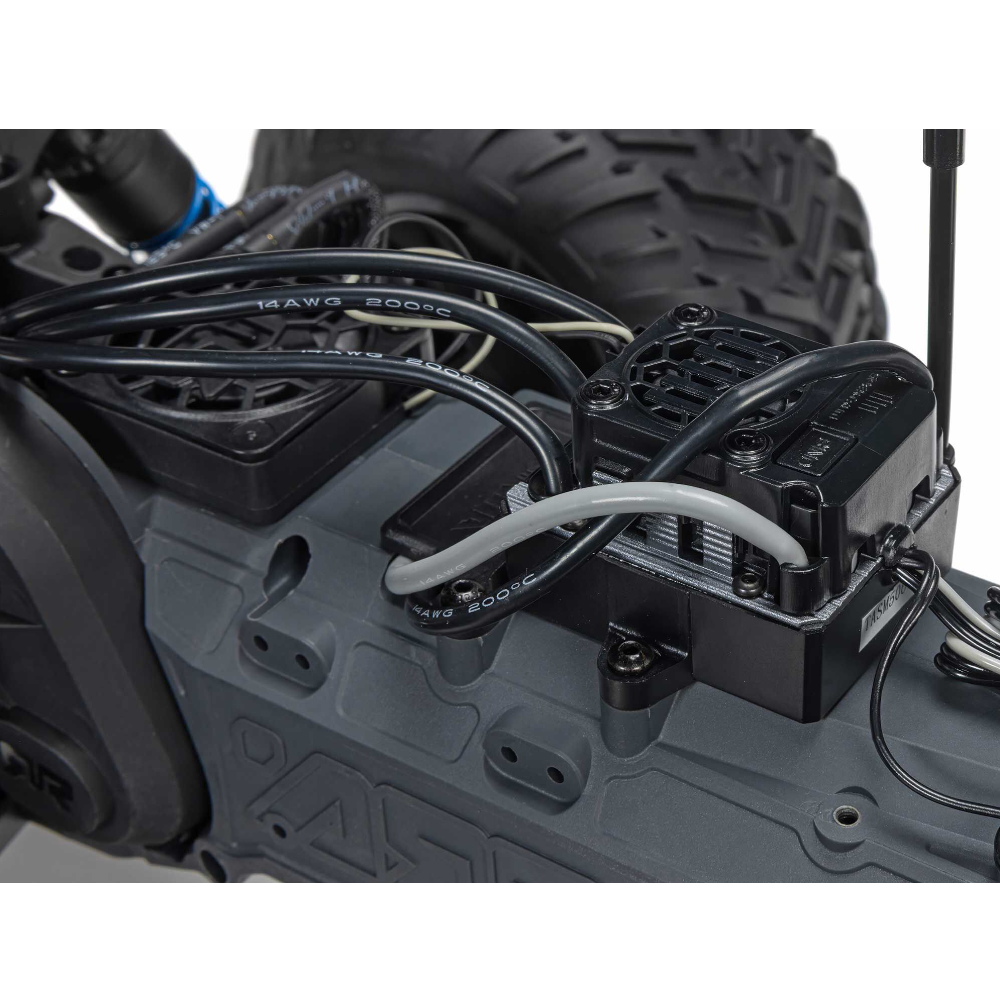 ARRMA ARA3530T1 1/10 GORGON 223S 2WD RTR Monster Truck, Blue/Black - Image 18