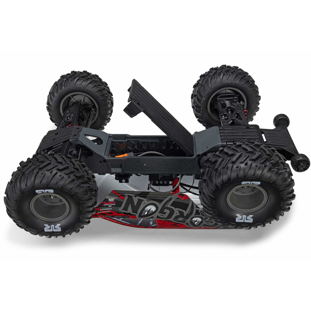 ARRMA ARA3530T1 1/10 GORGON 223S 2WD RTR Monster Truck, Blue/Black - Image 19