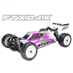 FTX FTX5467PS B4X 1/10 4WD Brushless Competition RTR Buggy - Pink/Silver