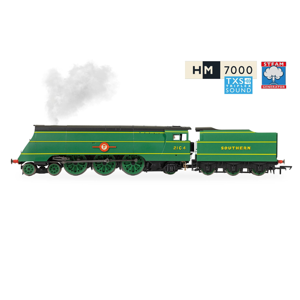 Hornby R30560SS Merchant Navy Class - 21C4 'Cunard White Star' (With Steam Generator)